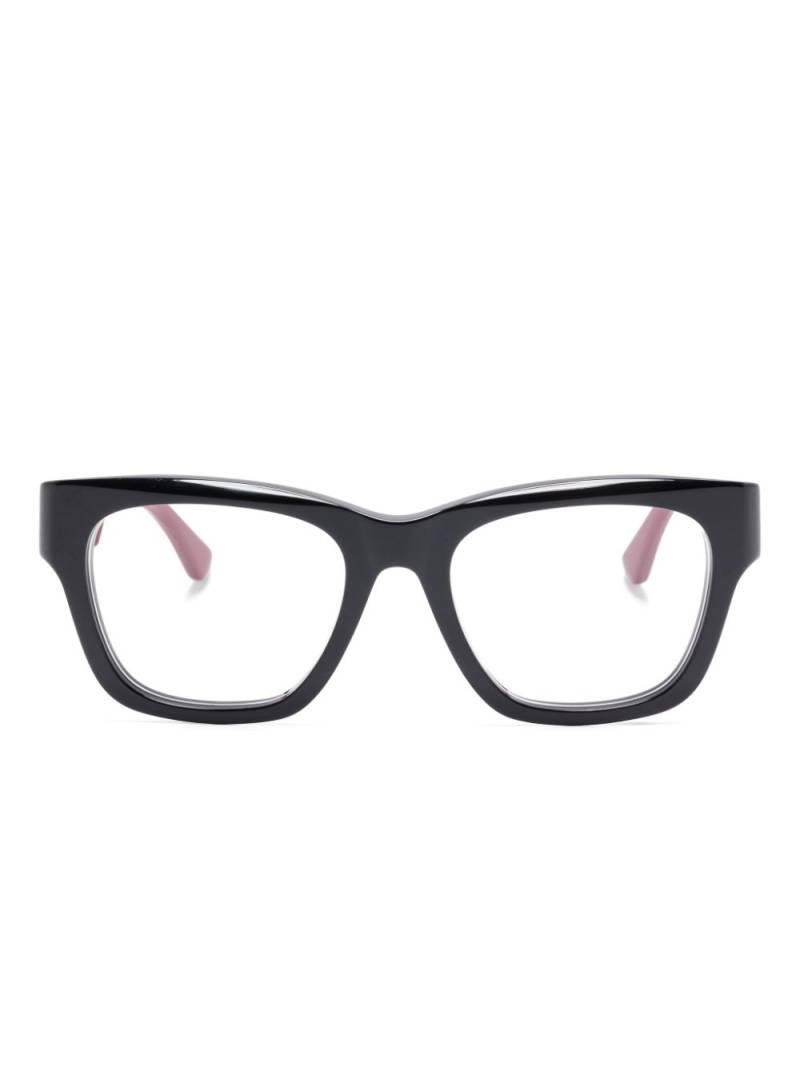 Gucci Eyewear colourblock glasses - Black von Gucci Eyewear