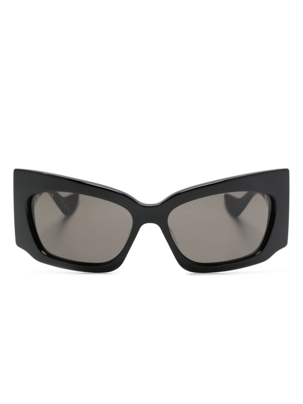 Gucci Eyewear geometric-frame tinted sunglasses - Black von Gucci Eyewear