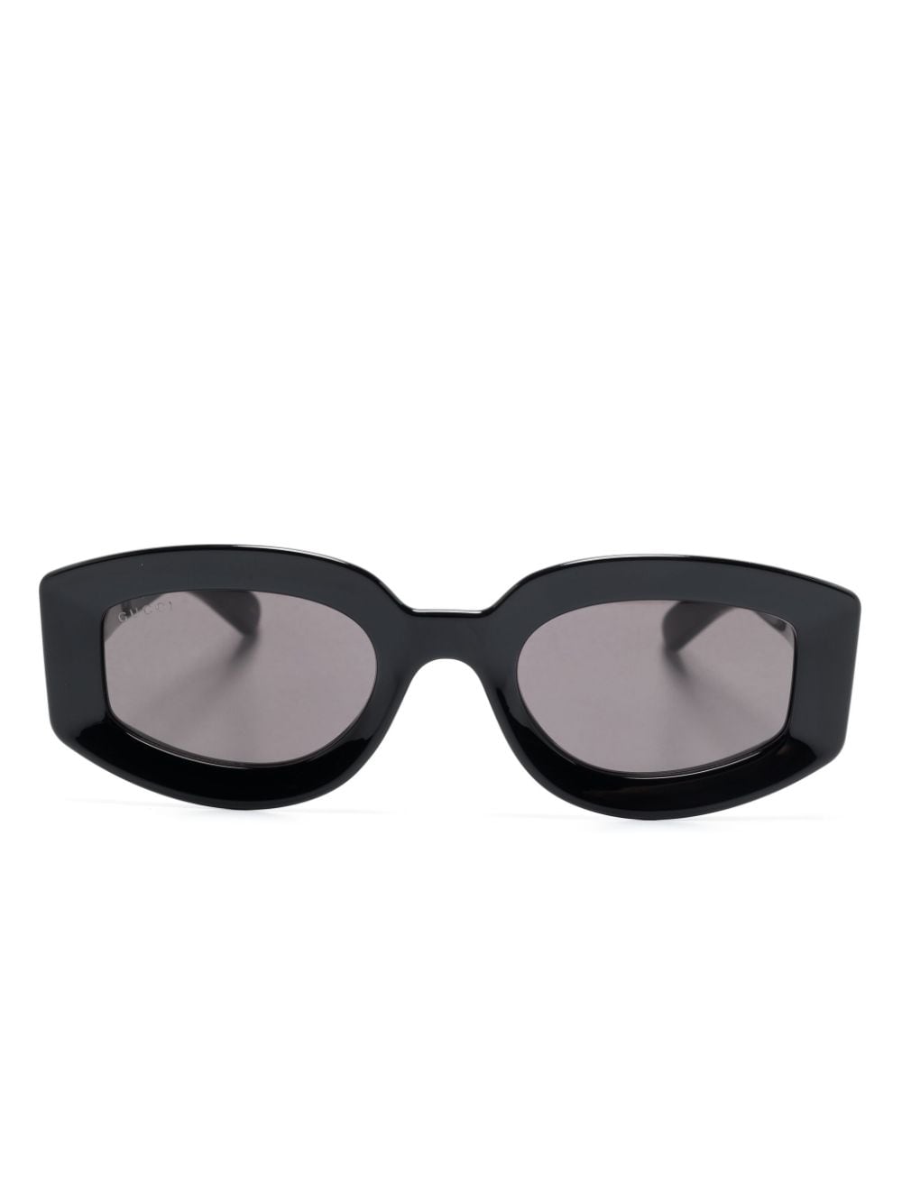 Gucci Eyewear logo-embossed sunglasses - Black von Gucci Eyewear