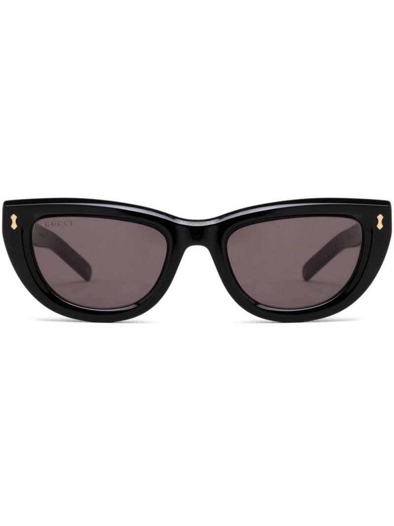 Gucci Eyewear logo-print sunglasses - Black von Gucci Eyewear