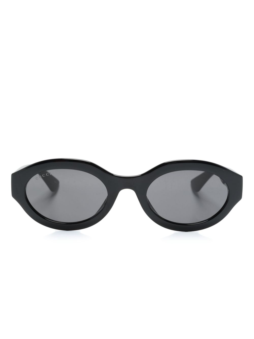 Gucci Eyewear oval-frame sunglasses - Black von Gucci Eyewear