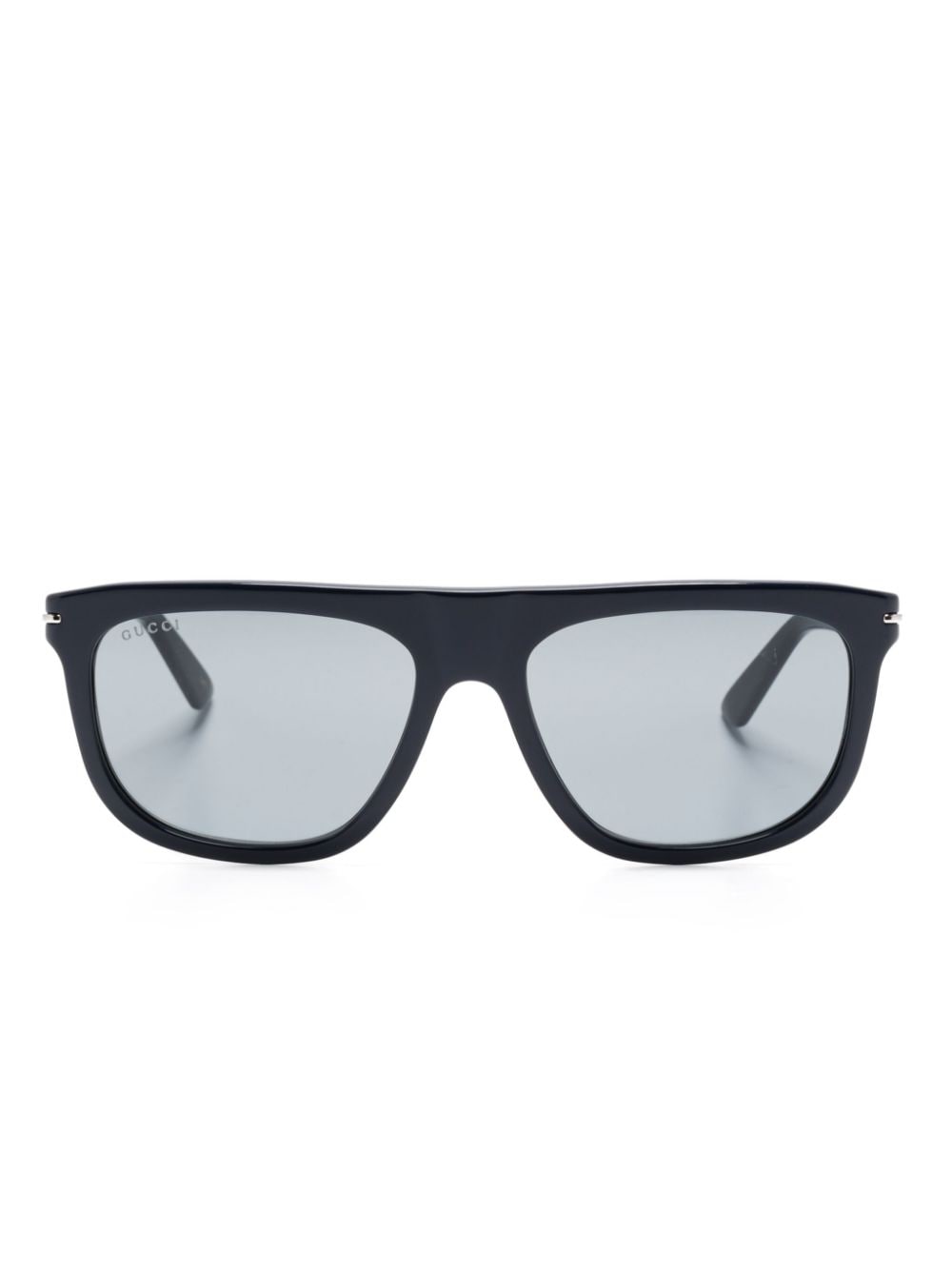 Gucci Eyewear oval-frame sunglasses - Blue von Gucci Eyewear