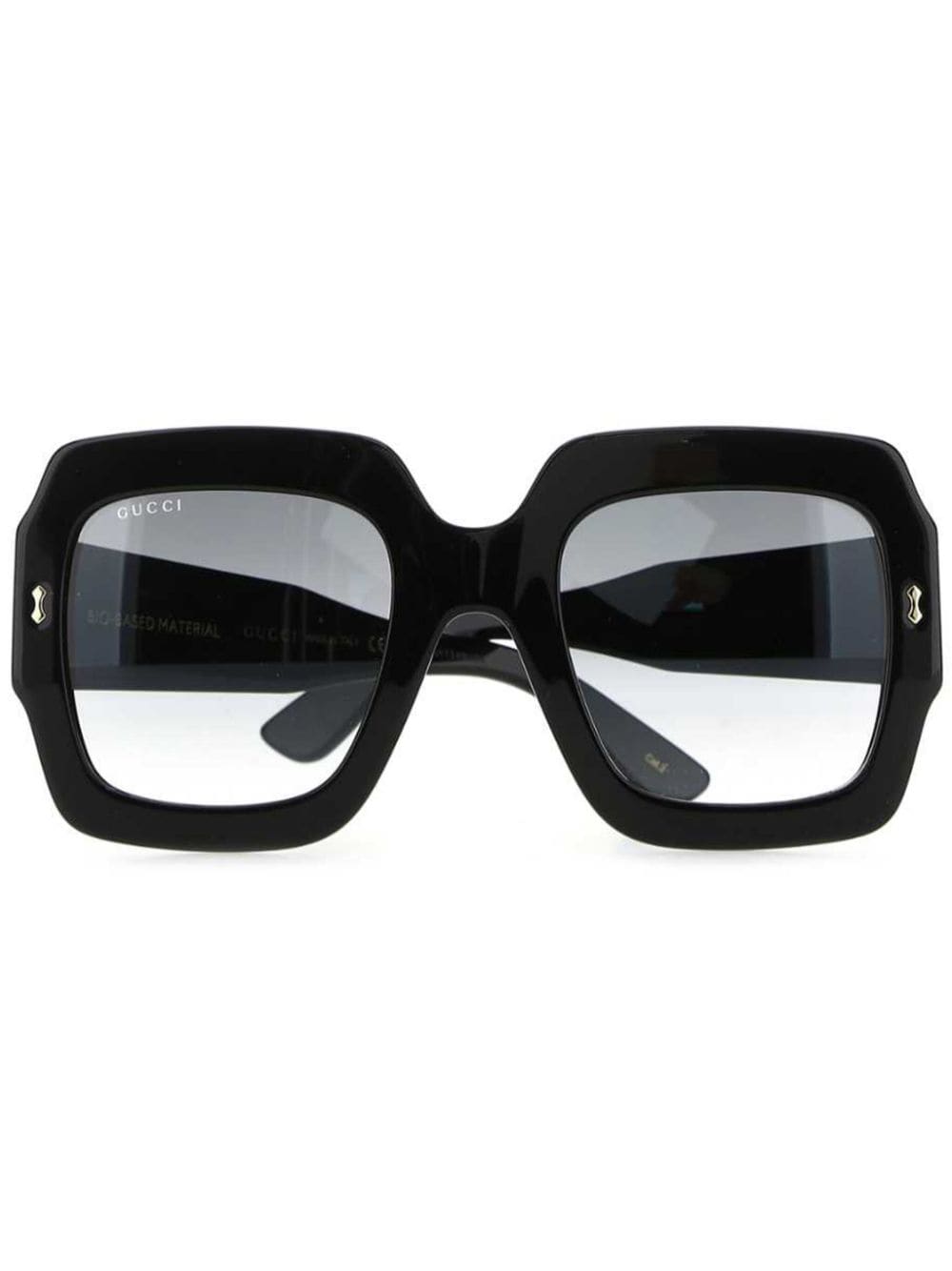 Gucci Eyewear oversize-frame gradient sunglasses - Black von Gucci Eyewear