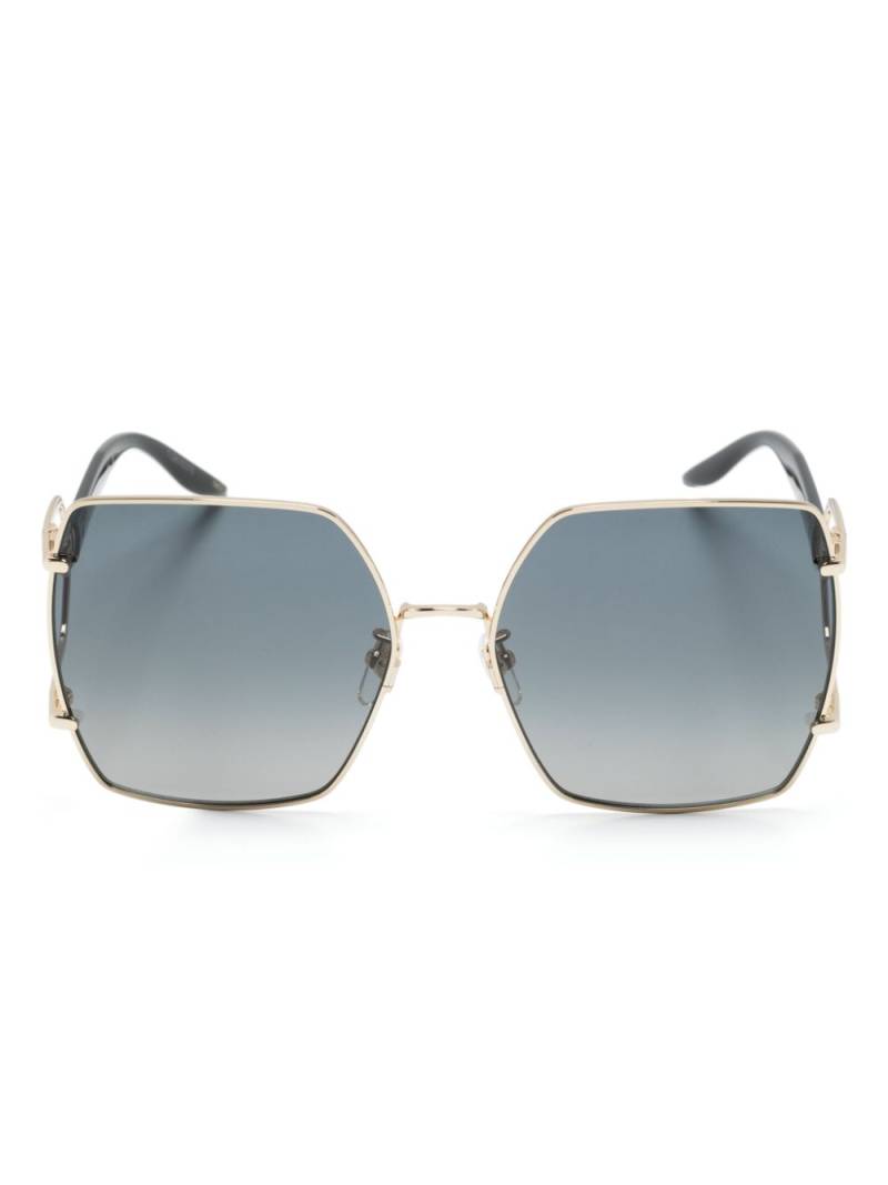 Gucci Eyewear oversize-frame sunglasses - Black von Gucci Eyewear