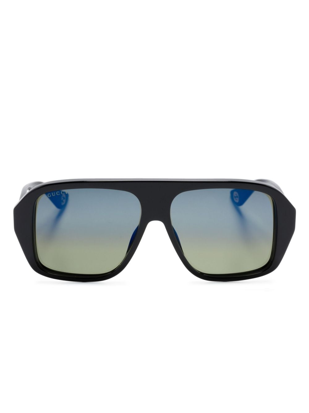 Gucci Eyewear oversize-frame sunglasses - Black von Gucci Eyewear