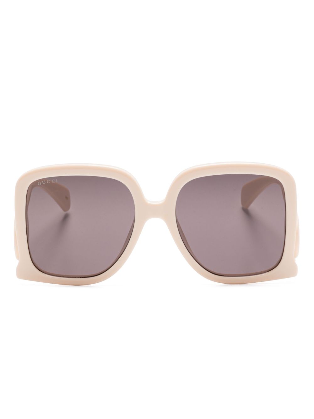 Gucci Eyewear oversize-frame sunglasses - Neutrals von Gucci Eyewear