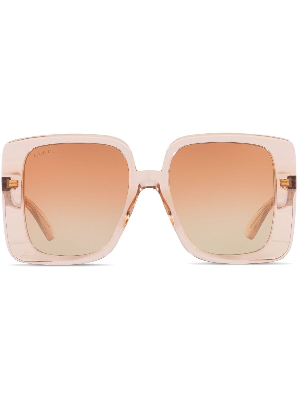 Gucci Eyewear oversize square-frame sunglasses - Pink von Gucci Eyewear