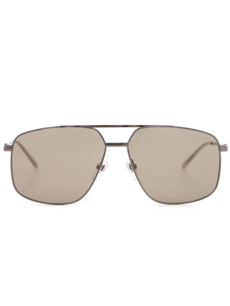 Gucci Eyewear oversized-frame sunglasses - Brown von Gucci Eyewear