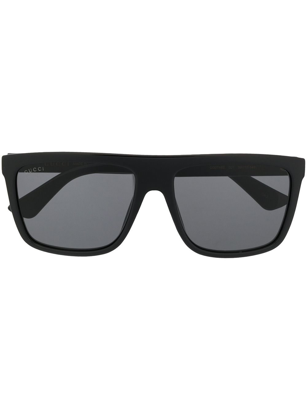 Gucci Eyewear oversized square-frame sunglasses - Black von Gucci Eyewear