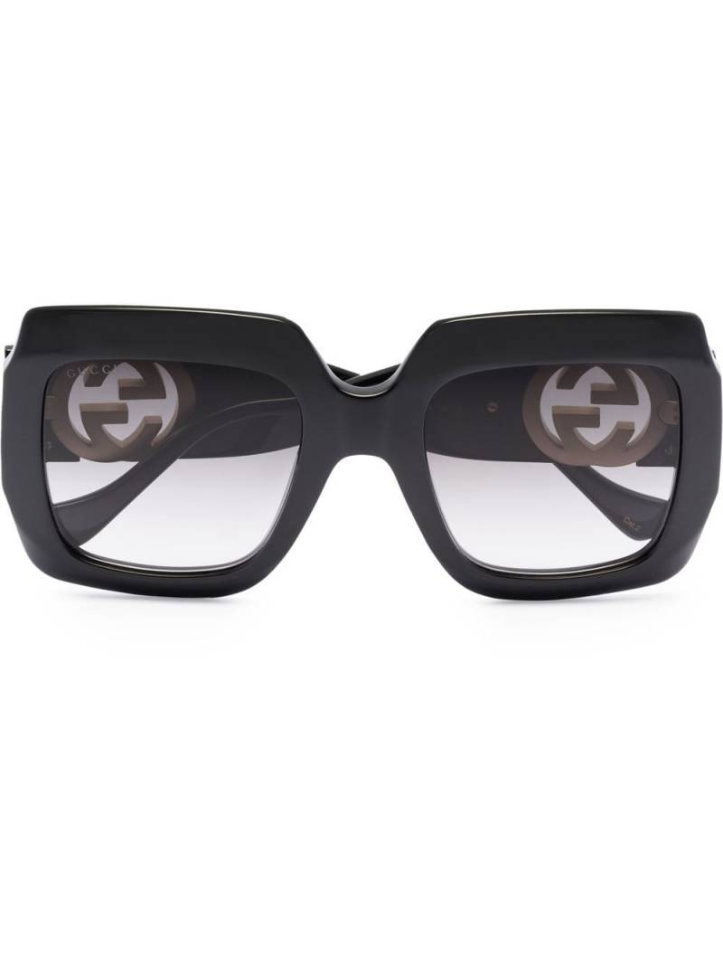 Gucci Eyewear oversized square sunglasses - Black von Gucci Eyewear