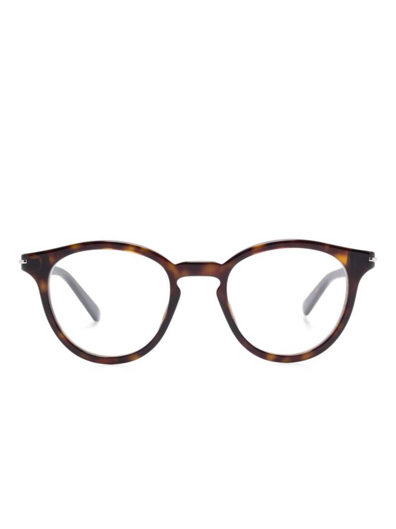 Gucci Eyewear pantos-frame glasses - Brown von Gucci Eyewear