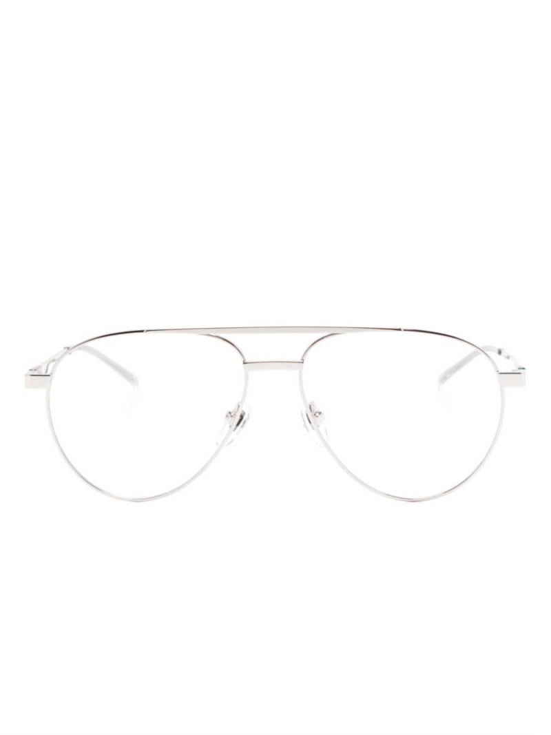 Gucci Eyewear pilot-frame glasses - Silver von Gucci Eyewear