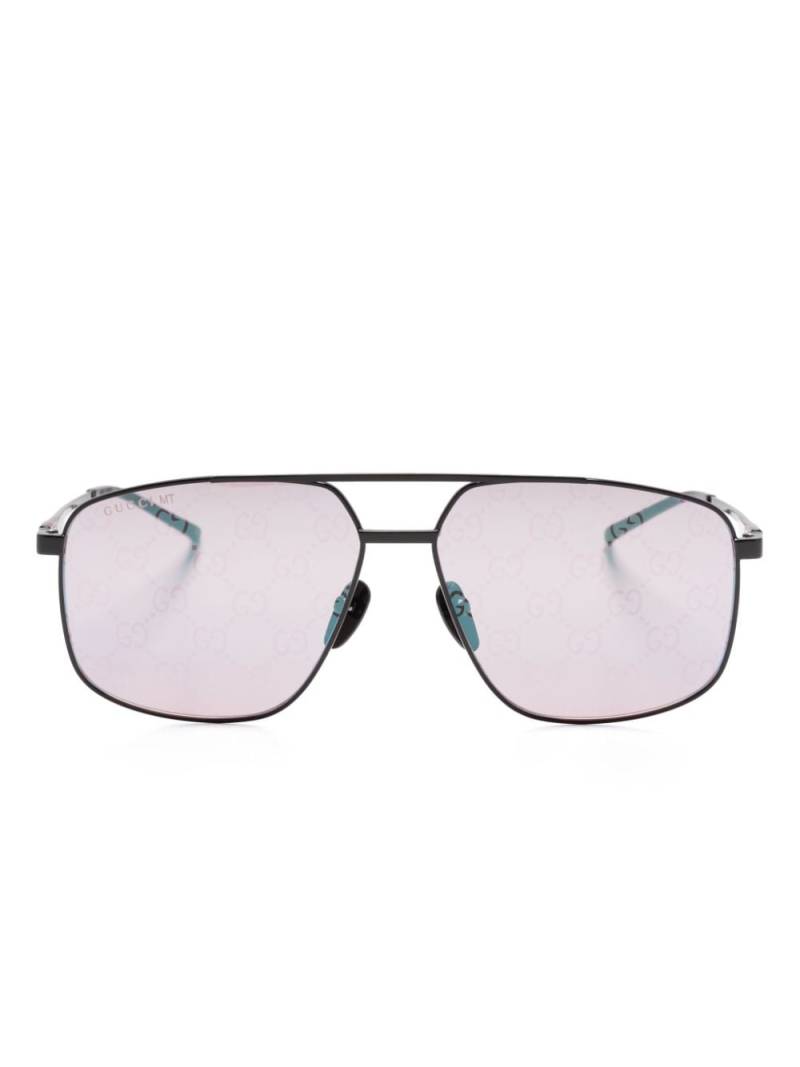 Gucci Eyewear pilot-frame sunglasses - Black von Gucci Eyewear