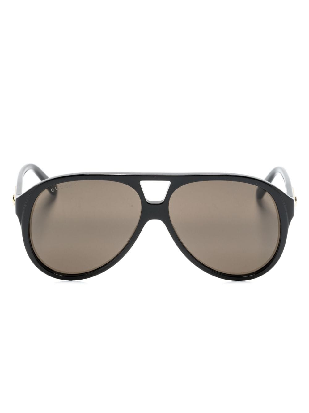 Gucci Eyewear pilot-frame sunglasses - Black von Gucci Eyewear