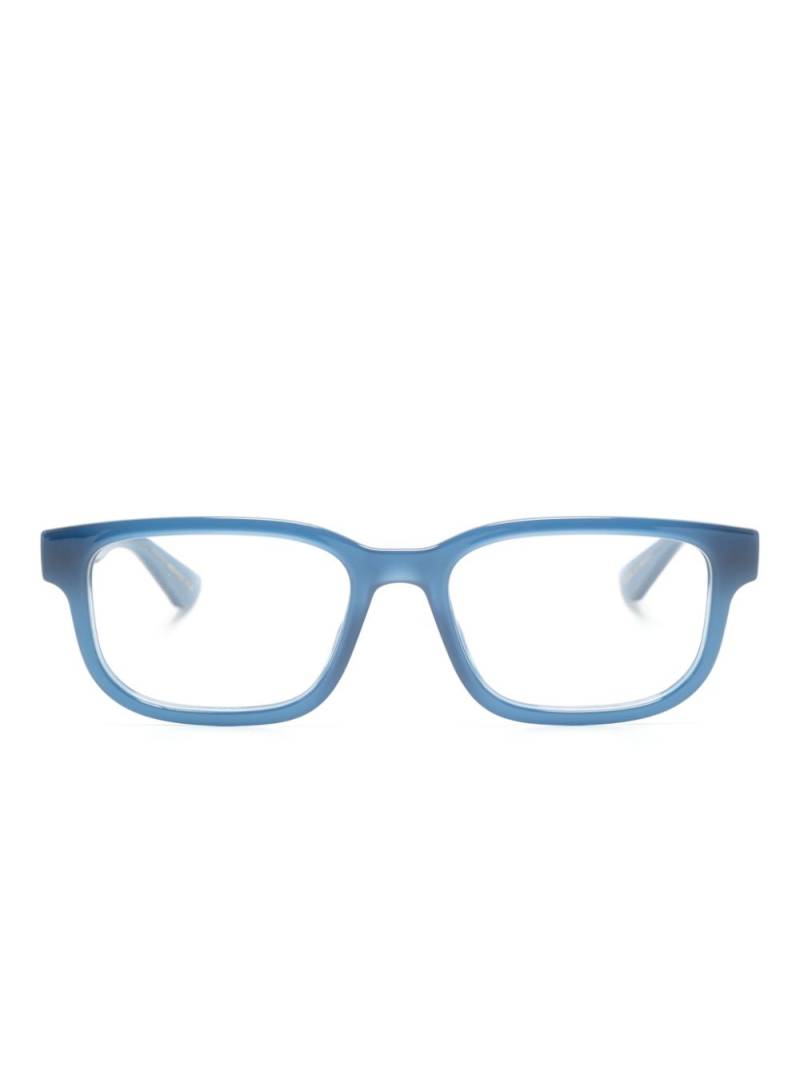 Gucci Eyewear rectangle-frame glasses - Blue von Gucci Eyewear