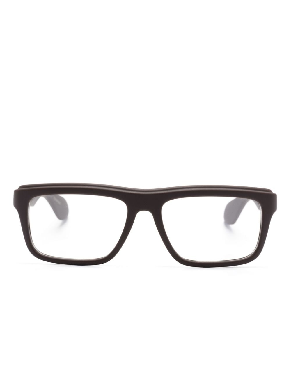 Gucci Eyewear rectangle-frame glasses - Brown von Gucci Eyewear