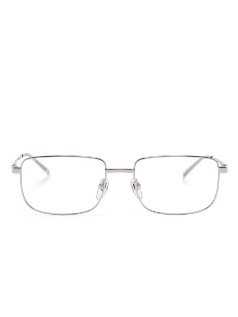 Gucci Eyewear rectangle-frame glasses - Grey von Gucci Eyewear