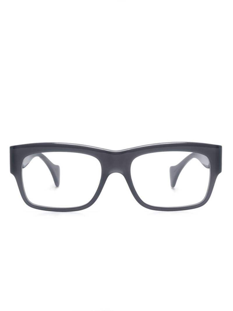 Gucci Eyewear rectangle-frame glasses - Grey von Gucci Eyewear