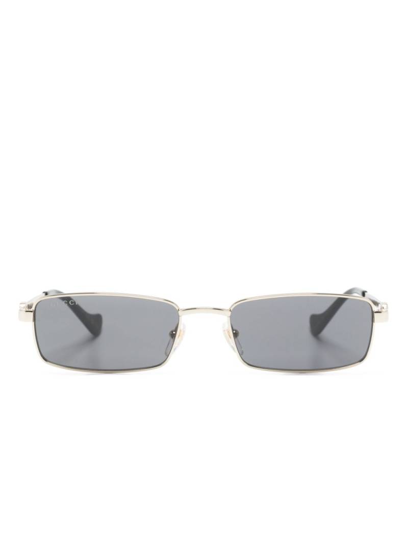 Gucci Eyewear rectangle-frame sunglasses - Black von Gucci Eyewear