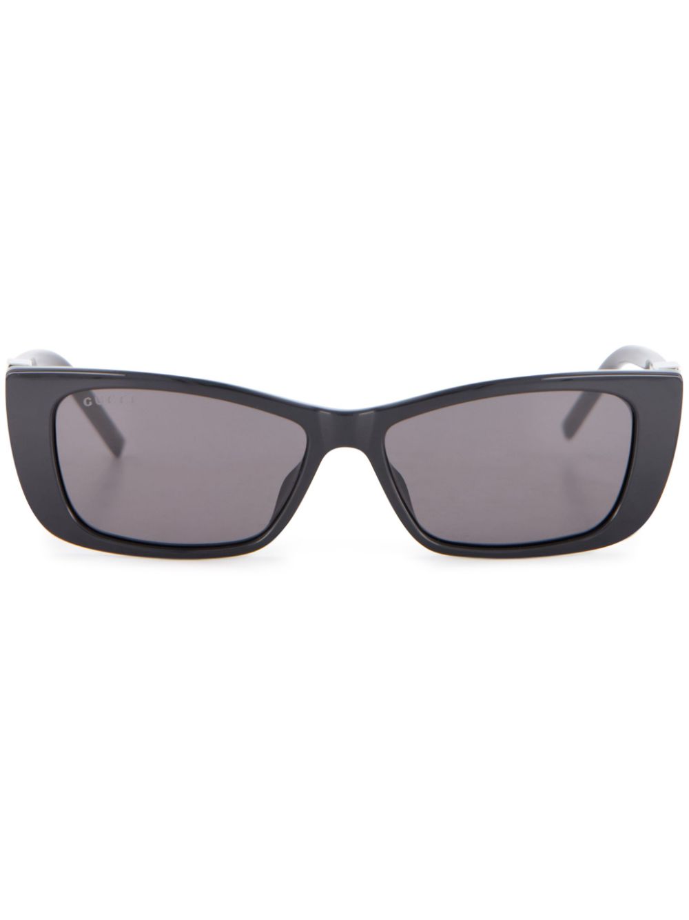 Gucci Eyewear rectangle-frame sunglasses - Black von Gucci Eyewear