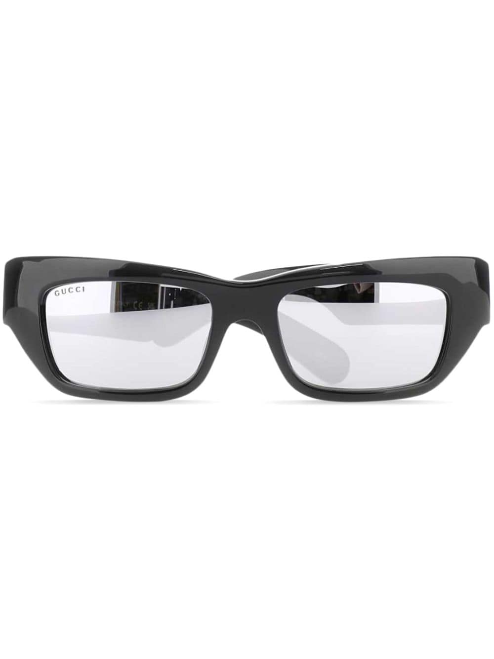 Gucci Eyewear rectangle-frame sunglasses - Black von Gucci Eyewear