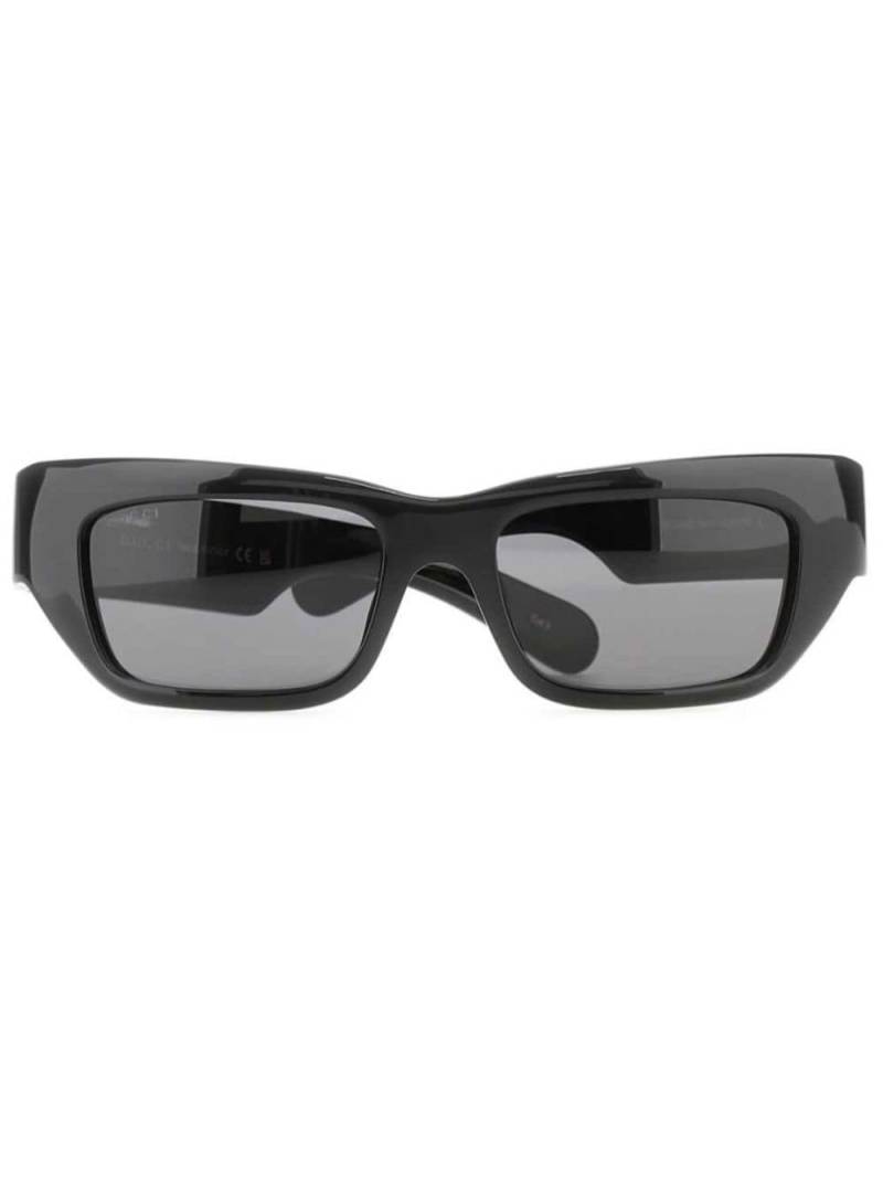 Gucci Eyewear rectangle-frame sunglasses - Black von Gucci Eyewear