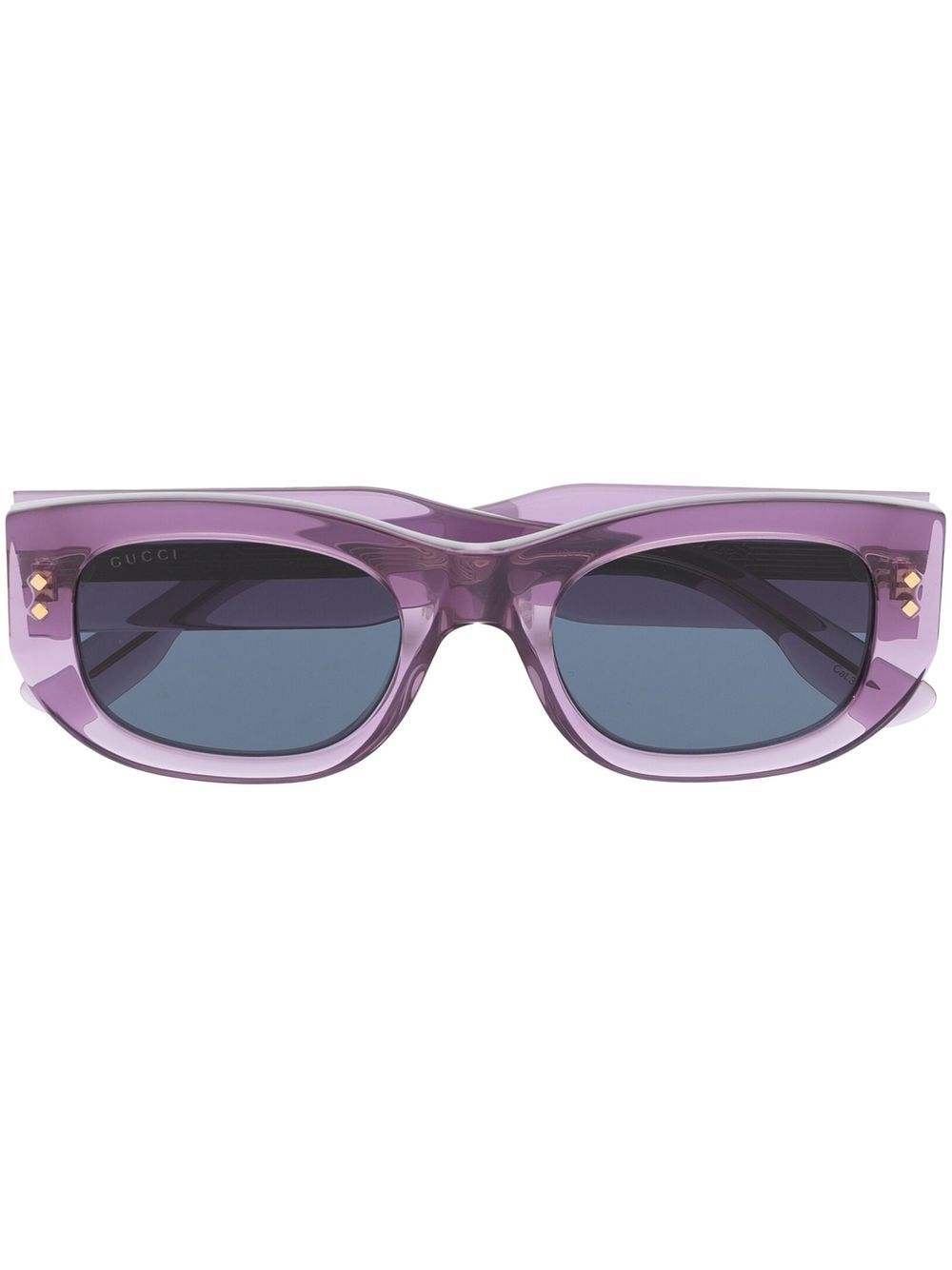 Gucci Eyewear rectangle-frame sunglasses - Purple von Gucci Eyewear