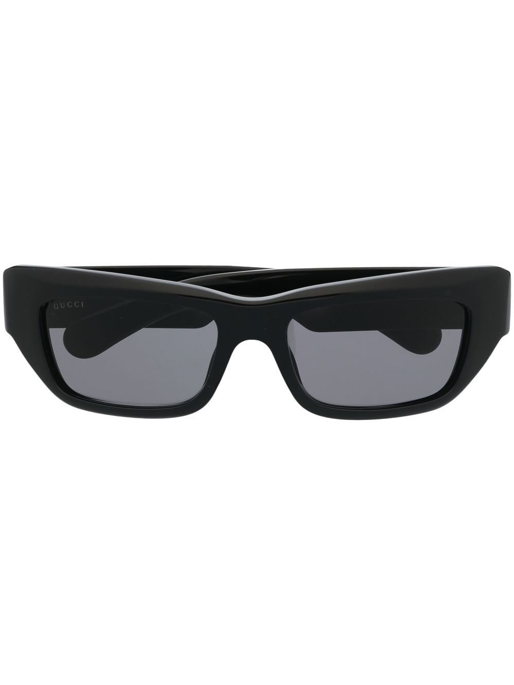 Gucci Eyewear rectangular-frame sunglasses - Black von Gucci Eyewear