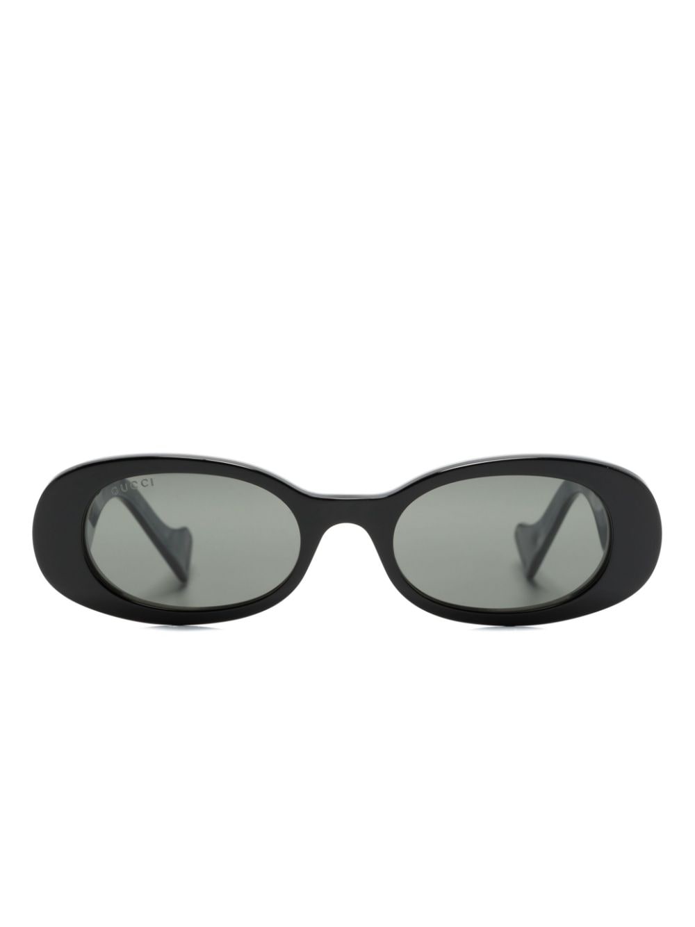 Gucci Eyewear GG oval-frame sunglasses - Black von Gucci Eyewear