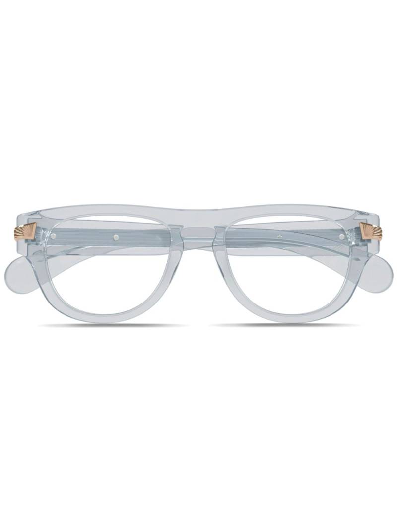 Gucci Eyewear round-frame glasses - Blue von Gucci Eyewear