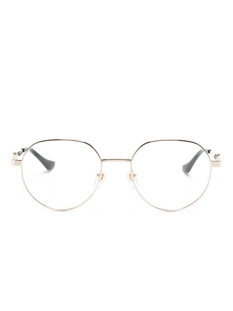 Gucci Eyewear round-frame glasses - Gold von Gucci Eyewear