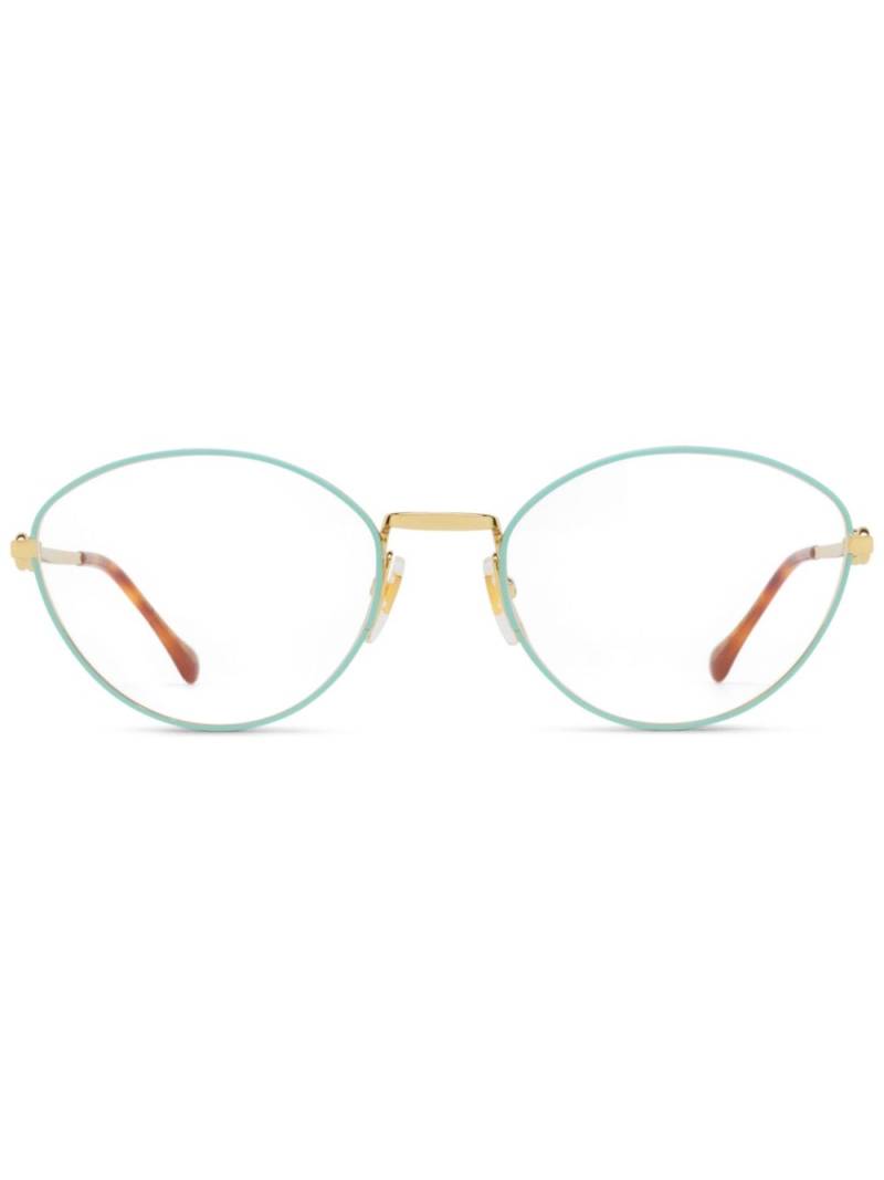 Gucci Eyewear round-frame glasses - Gold von Gucci Eyewear