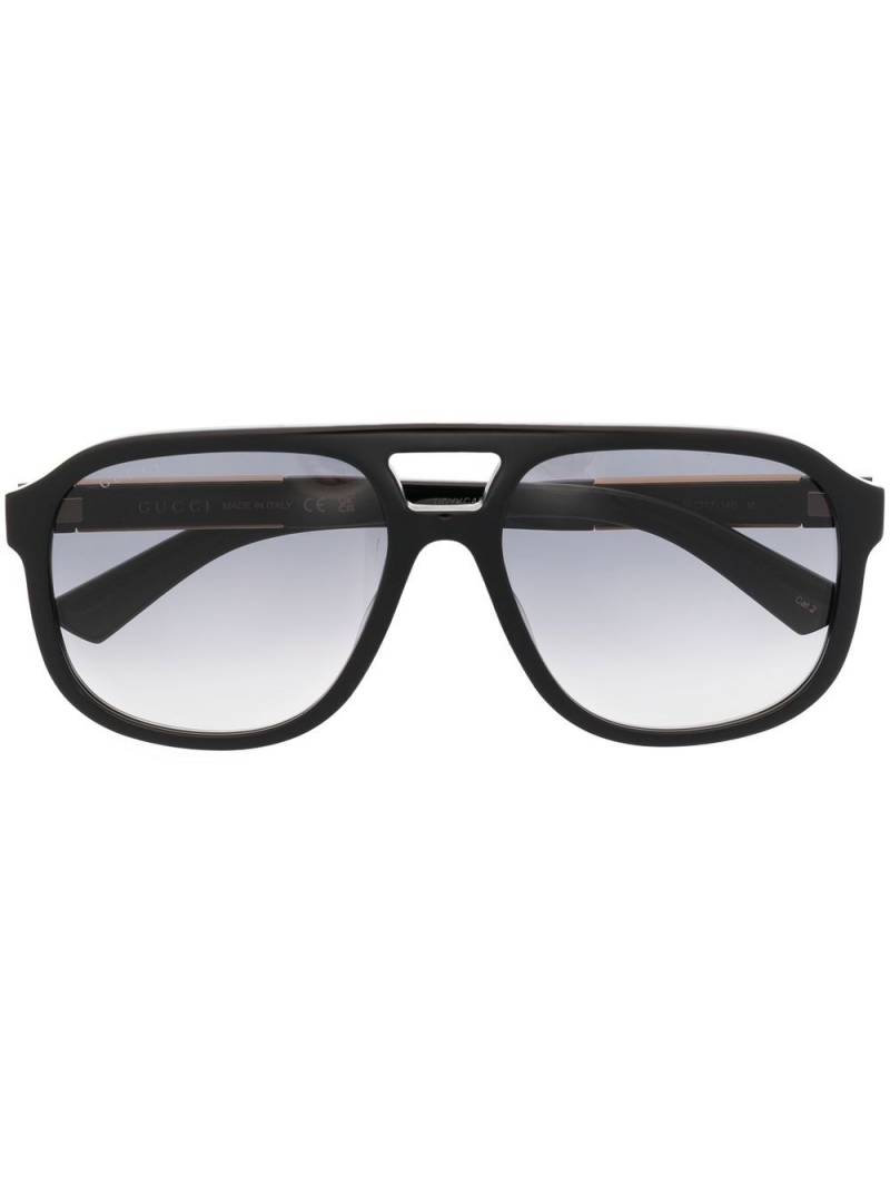 Gucci Eyewear round-frame sunglasses - Black von Gucci Eyewear