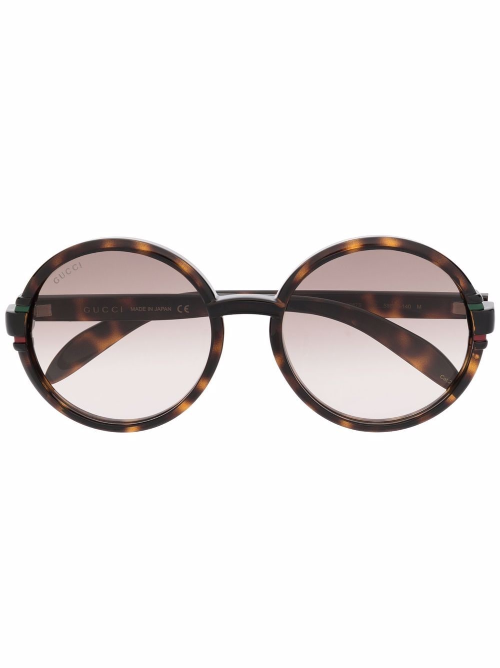 Gucci Eyewear round-frame sunglasses - Brown von Gucci Eyewear