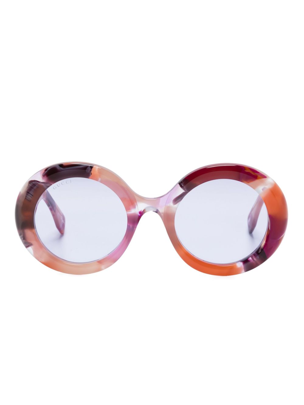 Gucci Eyewear round-frame sunglasses - Purple von Gucci Eyewear