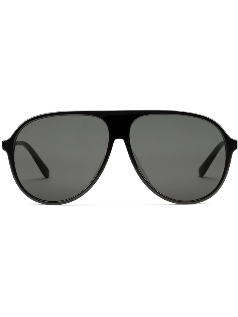 Gucci Eyewear specialized fit pilot sunglasses - Black von Gucci Eyewear