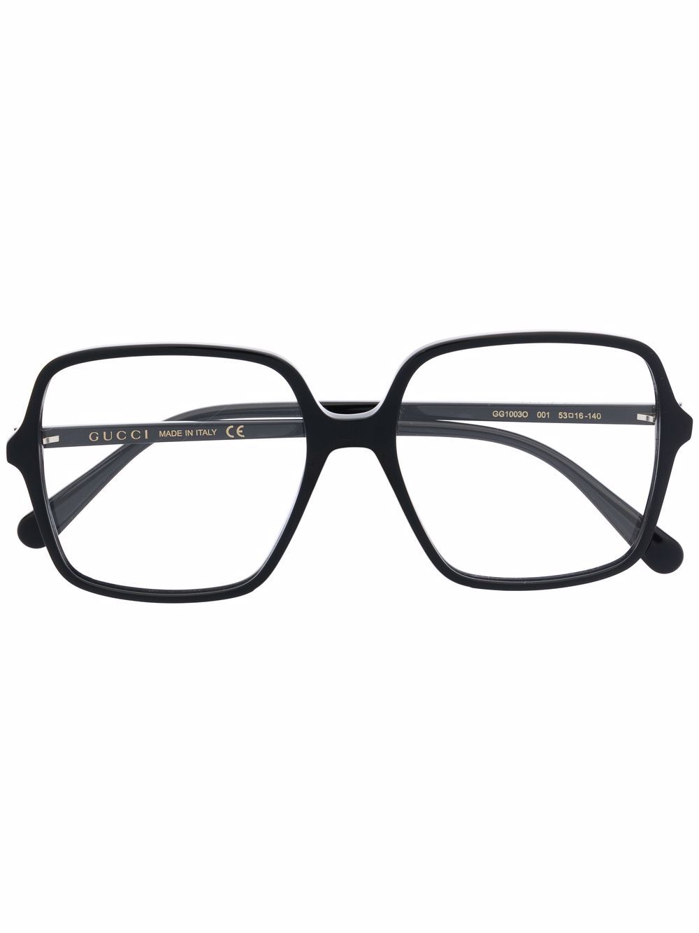 Gucci Eyewear square-frame glasses - Black von Gucci Eyewear