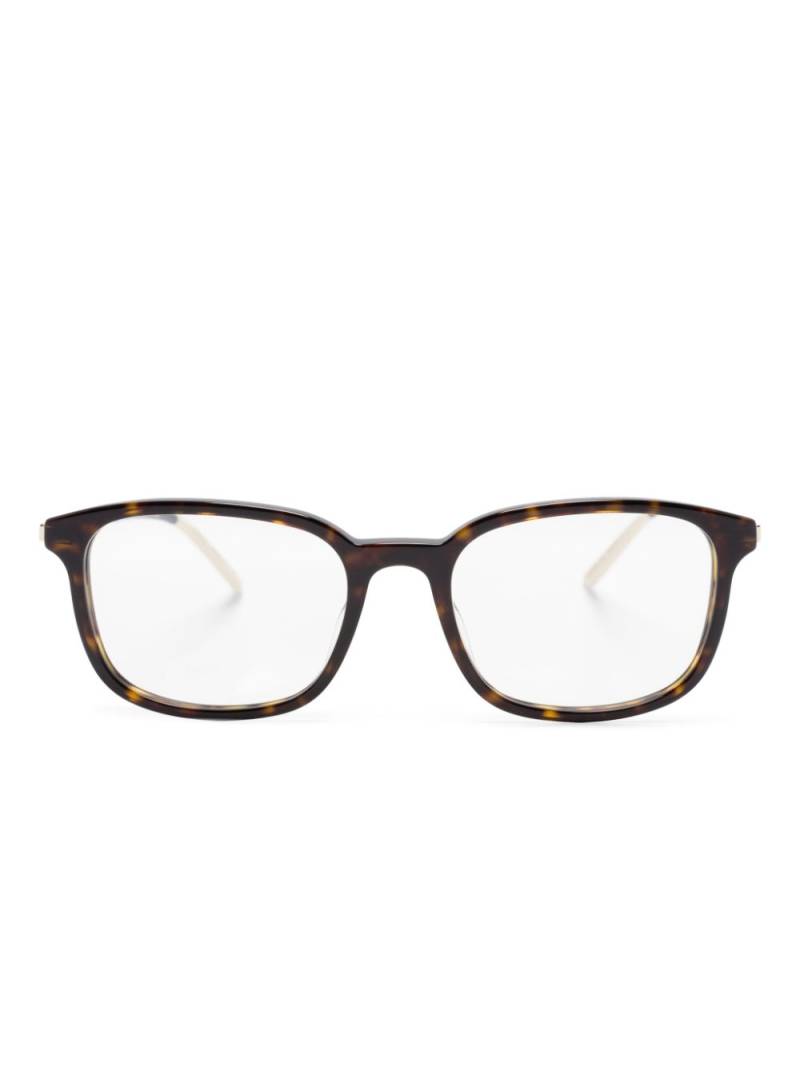 Gucci Eyewear square-frame glasses - Brown von Gucci Eyewear