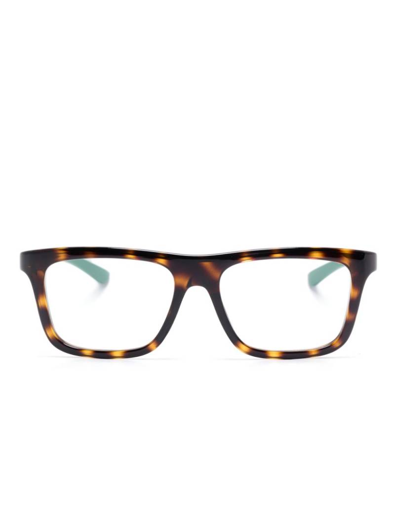 Gucci Eyewear square-frame glasses - Brown von Gucci Eyewear