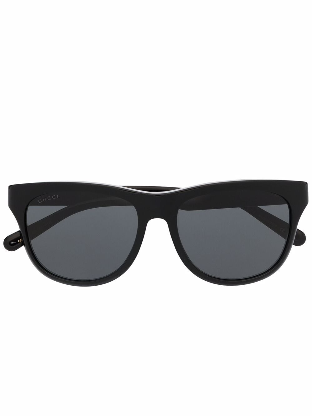 Gucci Eyewear square-frame logo sunglasses - Black von Gucci Eyewear