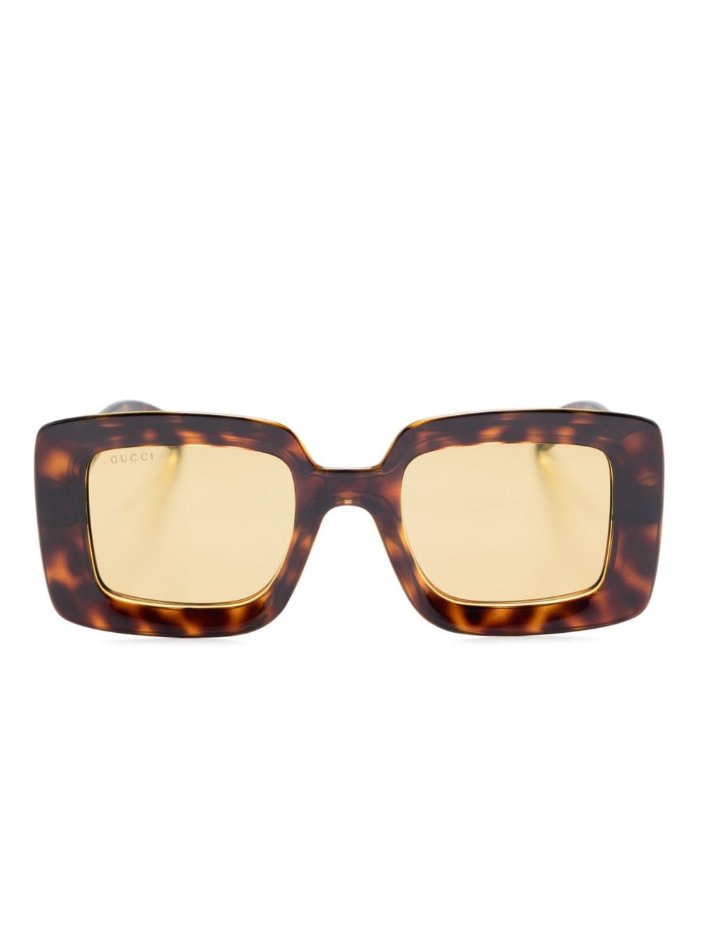 Gucci Eyewear square-frame sunglasses - Brown von Gucci Eyewear