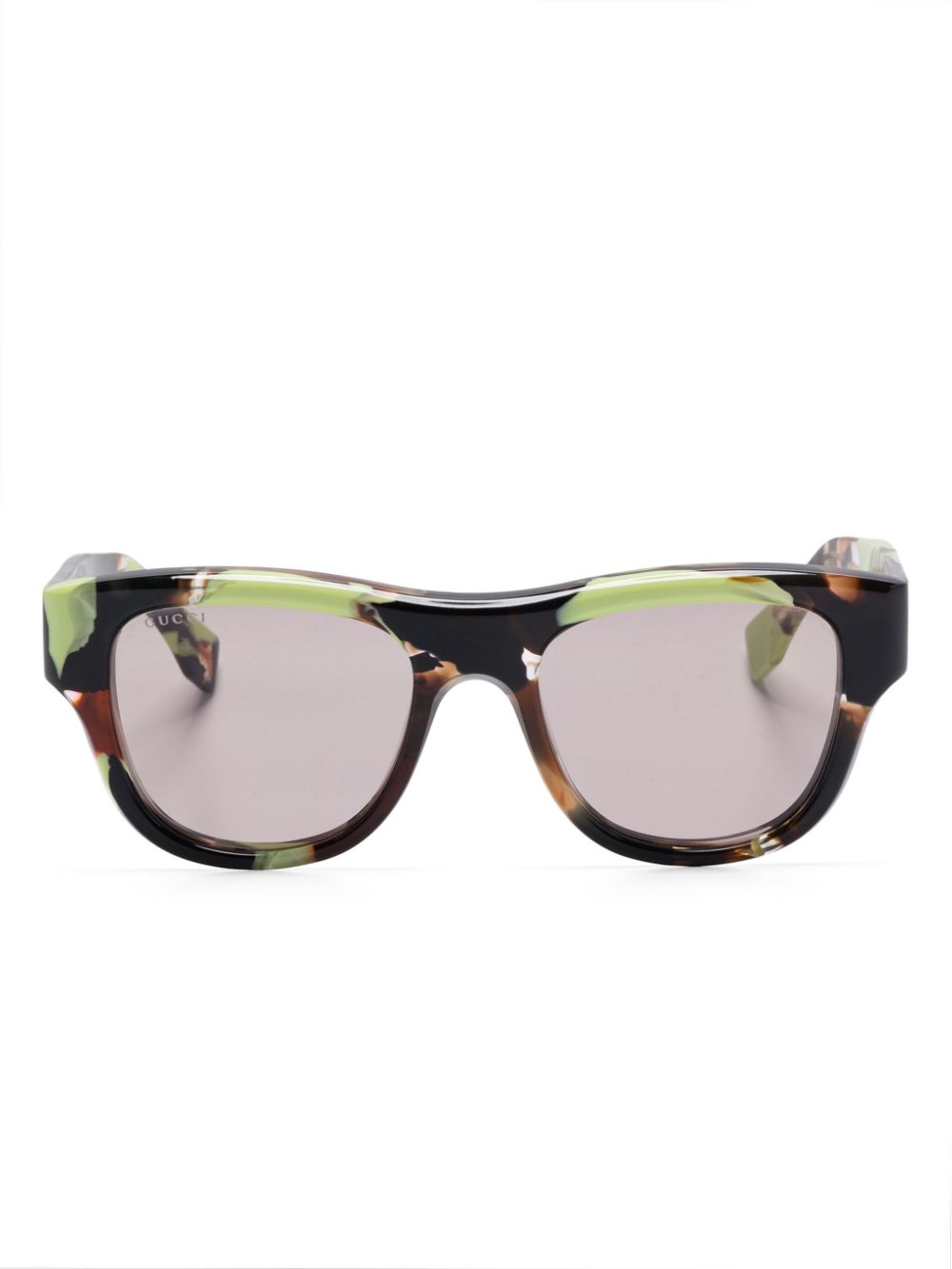 Gucci Eyewear square-frame sunglasses - Brown von Gucci Eyewear