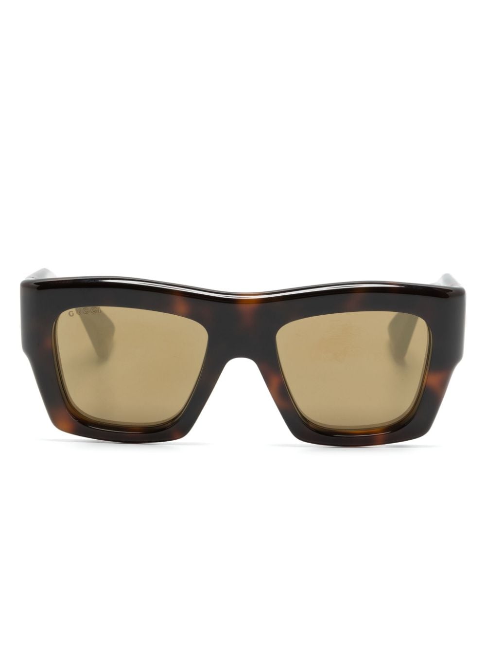 Gucci Eyewear square-frame sunglasses - Brown von Gucci Eyewear