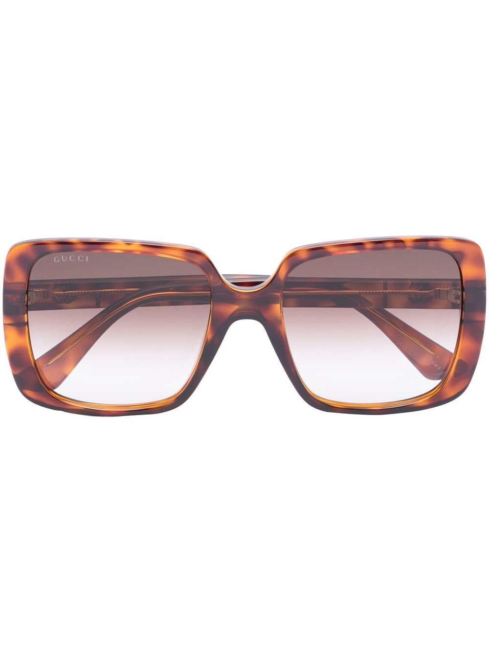 Gucci Eyewear square-frame sunglasses - Brown von Gucci Eyewear