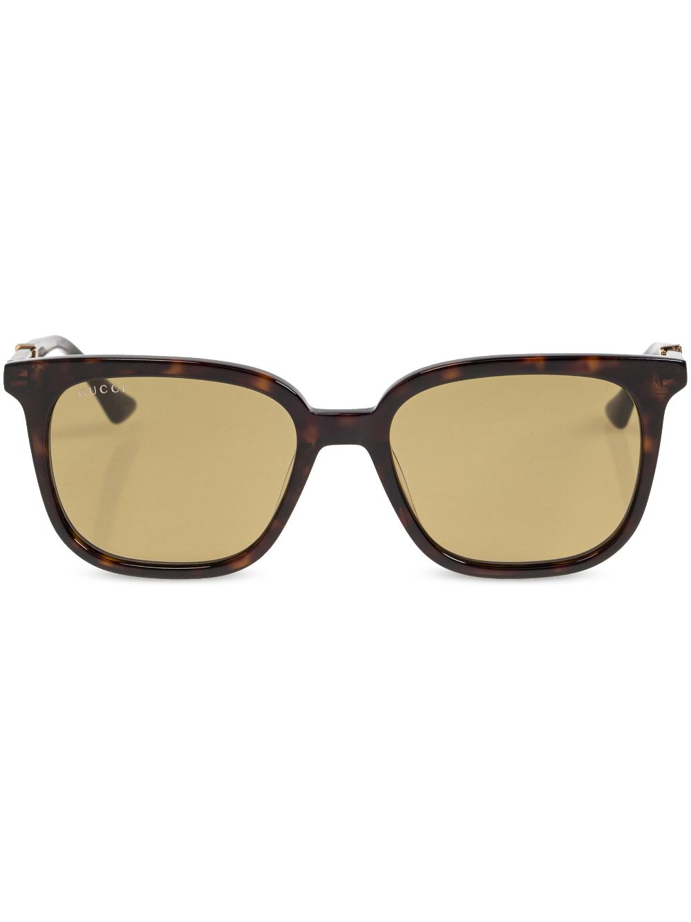 Gucci Eyewear square-frame sunglasses - Brown von Gucci Eyewear