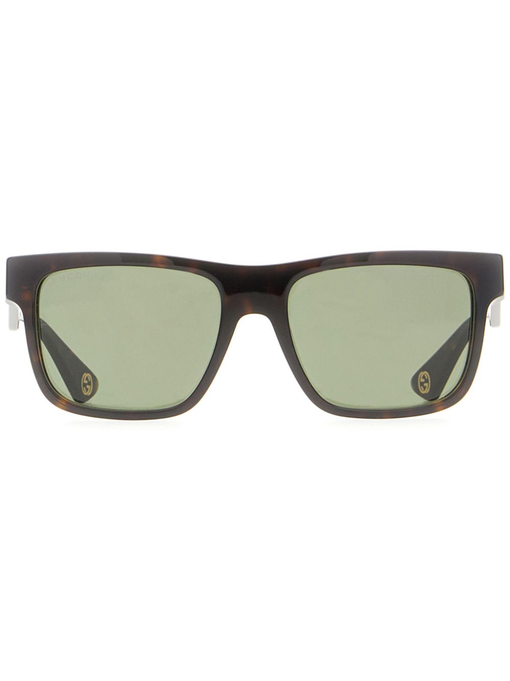 Gucci Eyewear square-frame sunglasses - Brown von Gucci Eyewear