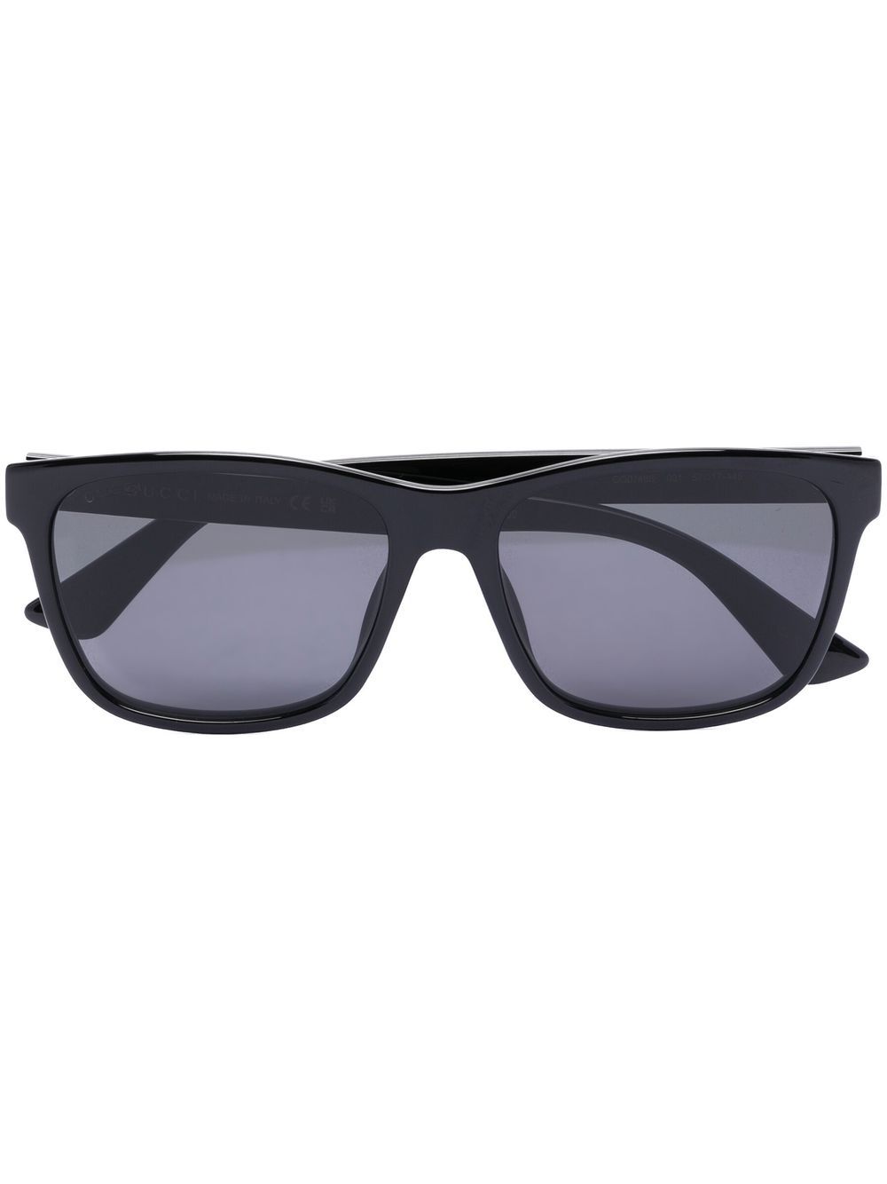 Gucci Eyewear tinted square-frame sunglasses - Black von Gucci Eyewear