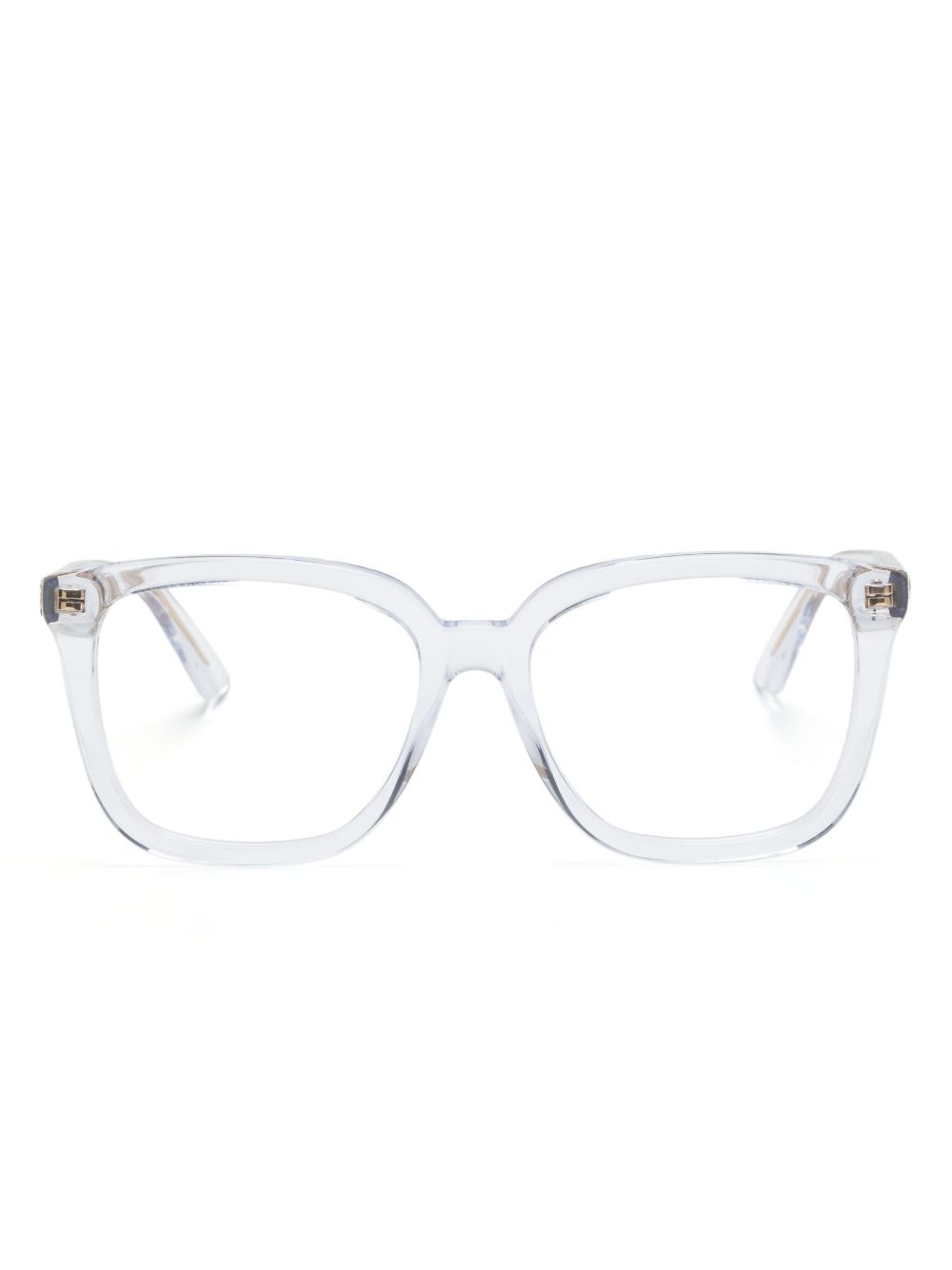 Gucci Eyewear transparent square-frame glasses - White von Gucci Eyewear