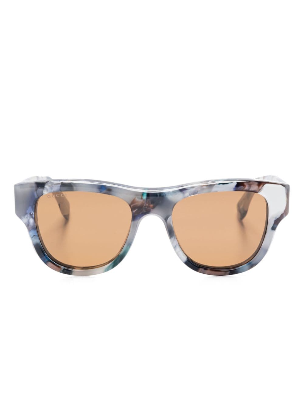 Gucci Eyewear wayfarer-frame sunglasses - Grey von Gucci Eyewear