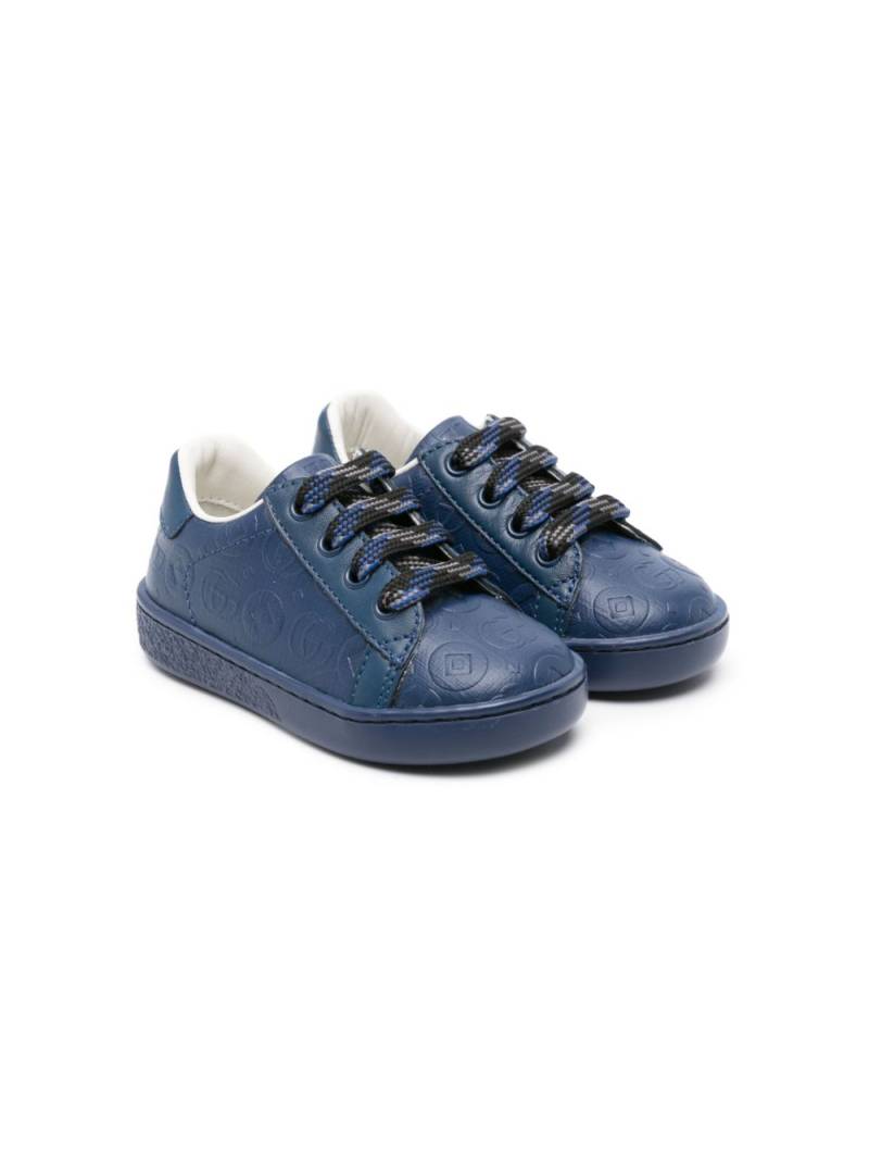 Gucci Kids Ace canvas sneakers - Blue von Gucci Kids